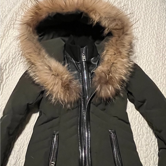 NWOT NB SERIES NICOLE BENISTI LADIES DOWN FUR AND LEATHER COAT - Picture 9 of 14
